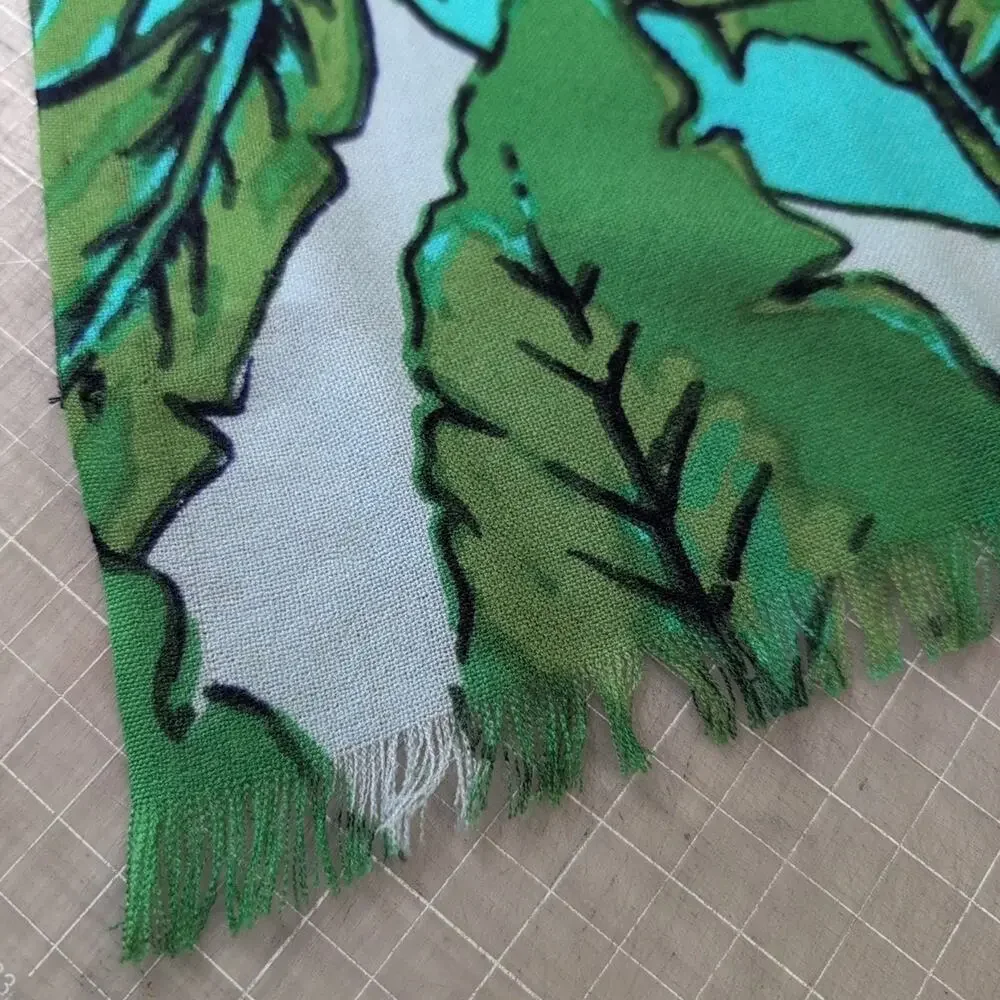 Vineyard Vines Martha's Vineyard Tropical Print Merino Wool Scarf, 28